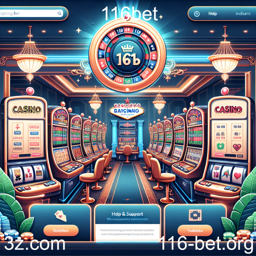 A Importância da Seção de Ajuda e Suporte no 116bet